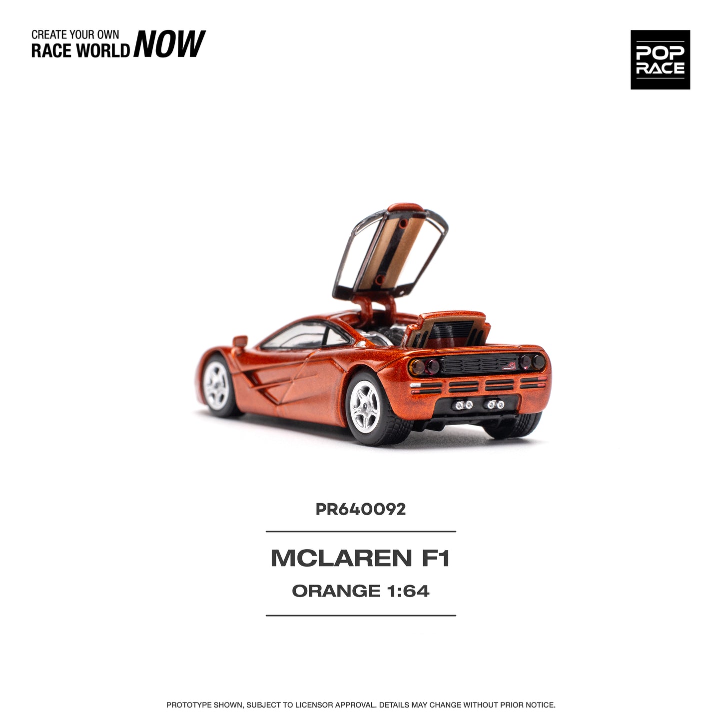 Pop Race McLaren F1 - Orange