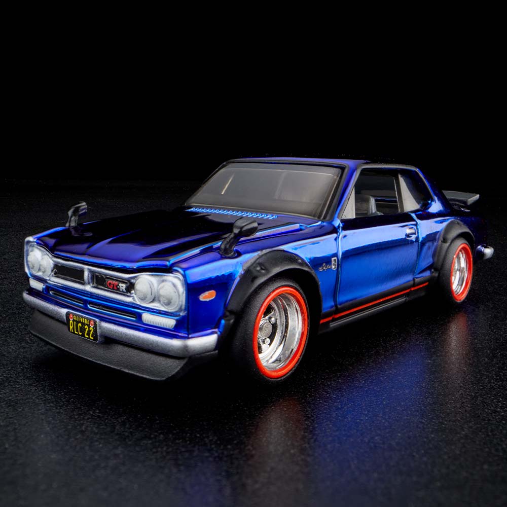 Hot Wheels Collectors 2022 RLC Membership Blue ’72 Nissan Skyline H/T 2000 GT-R