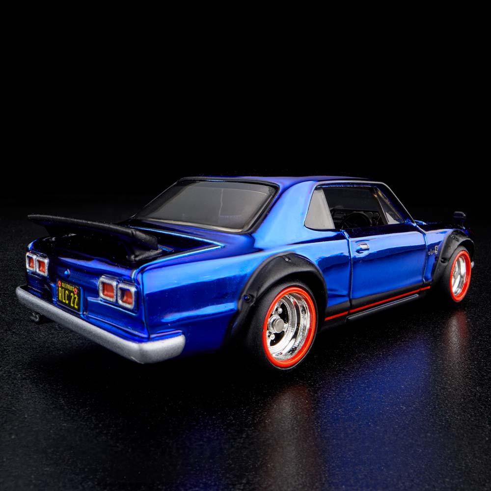 Hot Wheels Collectors 2022 RLC Membership Blue ’72 Nissan Skyline H/T 2000 GT-R