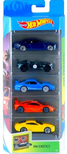 Hot Wheels 2020 HW Exotics 5 Pack