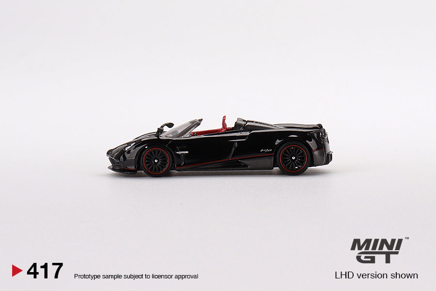 Mini GT Pagani Huayra Roadster Black #417