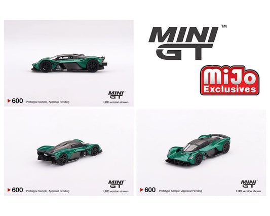 Mini GT #600 Aston Martin Valkyrie – Racing Green