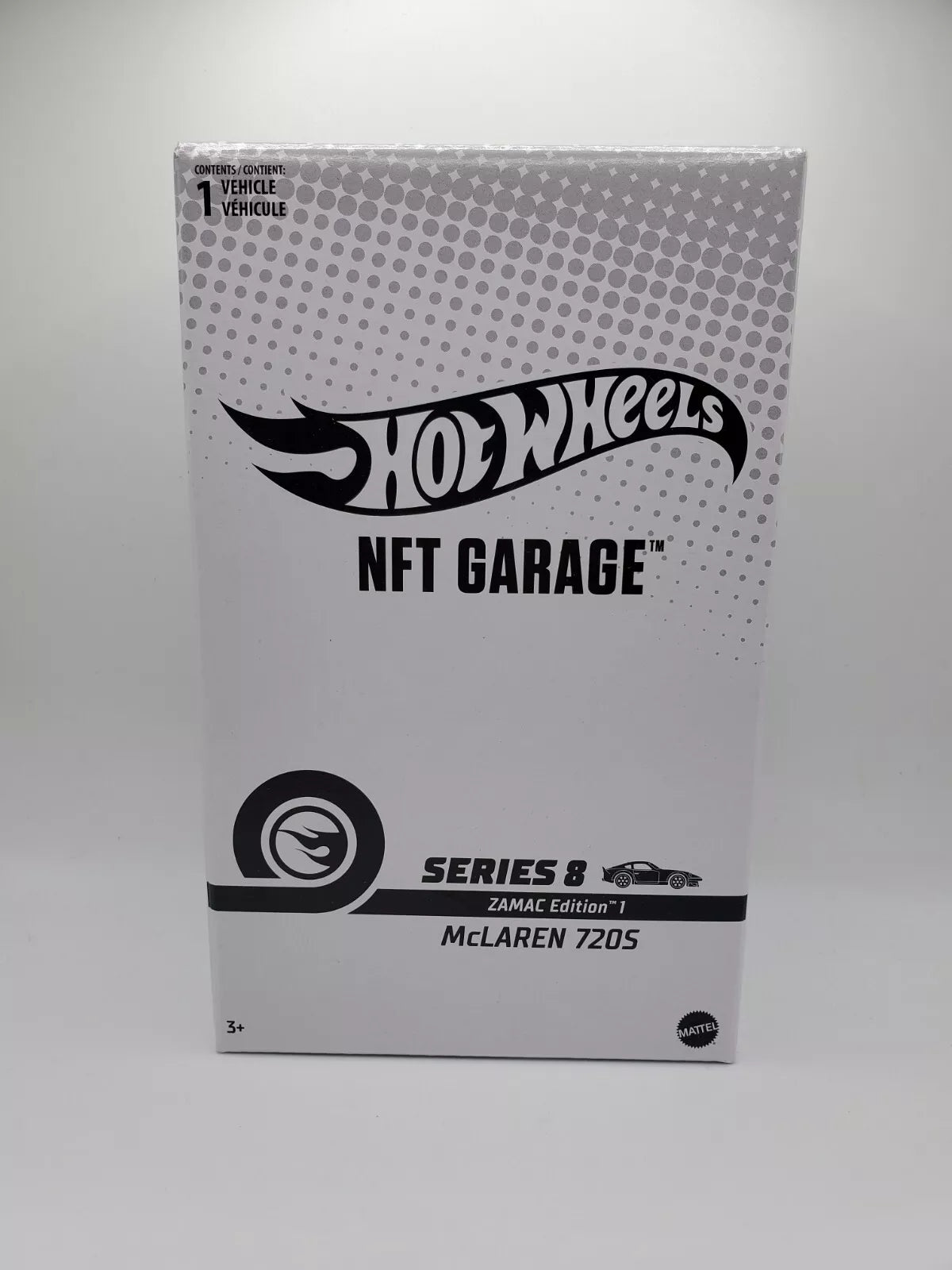 Hot Wheels NFT Garage Series 8 ZAMAC Edition McLaren 720s