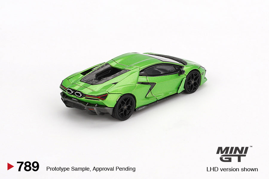 Mini GT #789 Lamborghini Revuelto – Verde Selvans Green