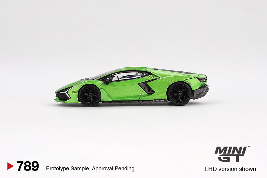 Mini GT #789 Lamborghini Revuelto – Verde Selvans Green