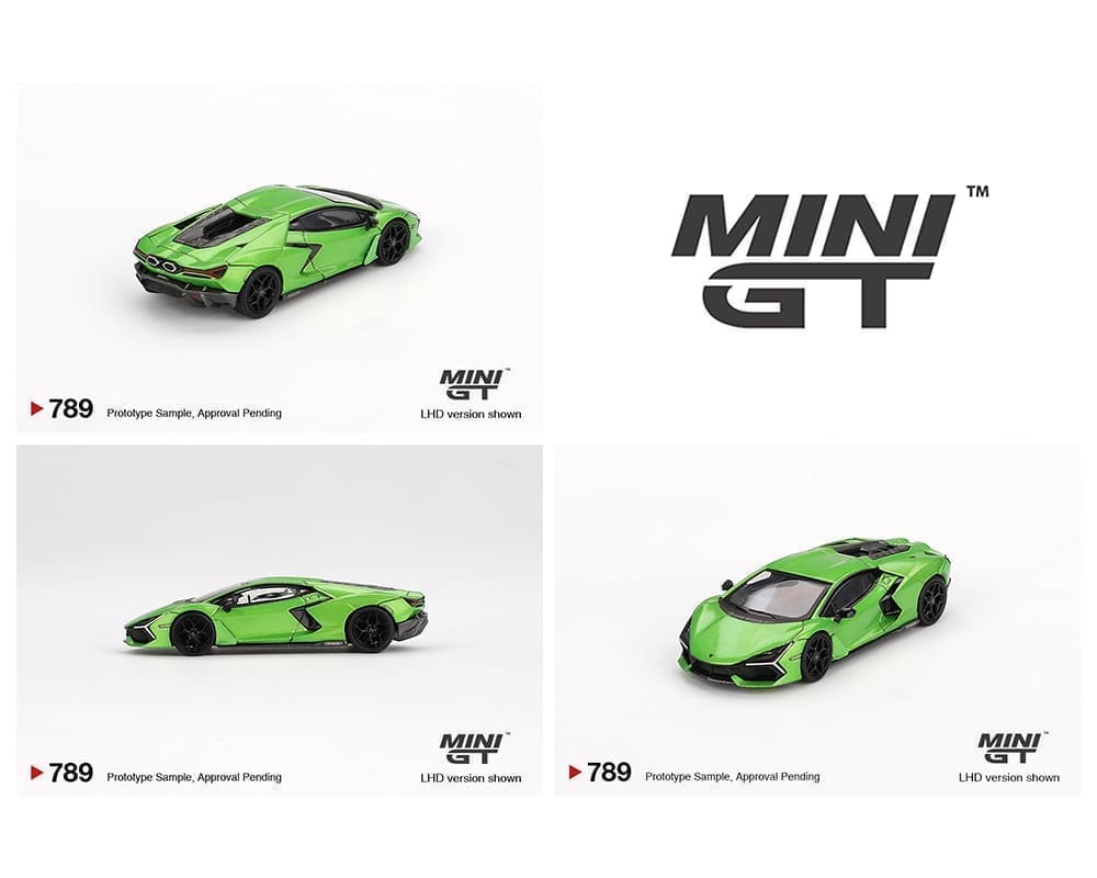 Mini GT #789 Lamborghini Revuelto – Verde Selvans Green