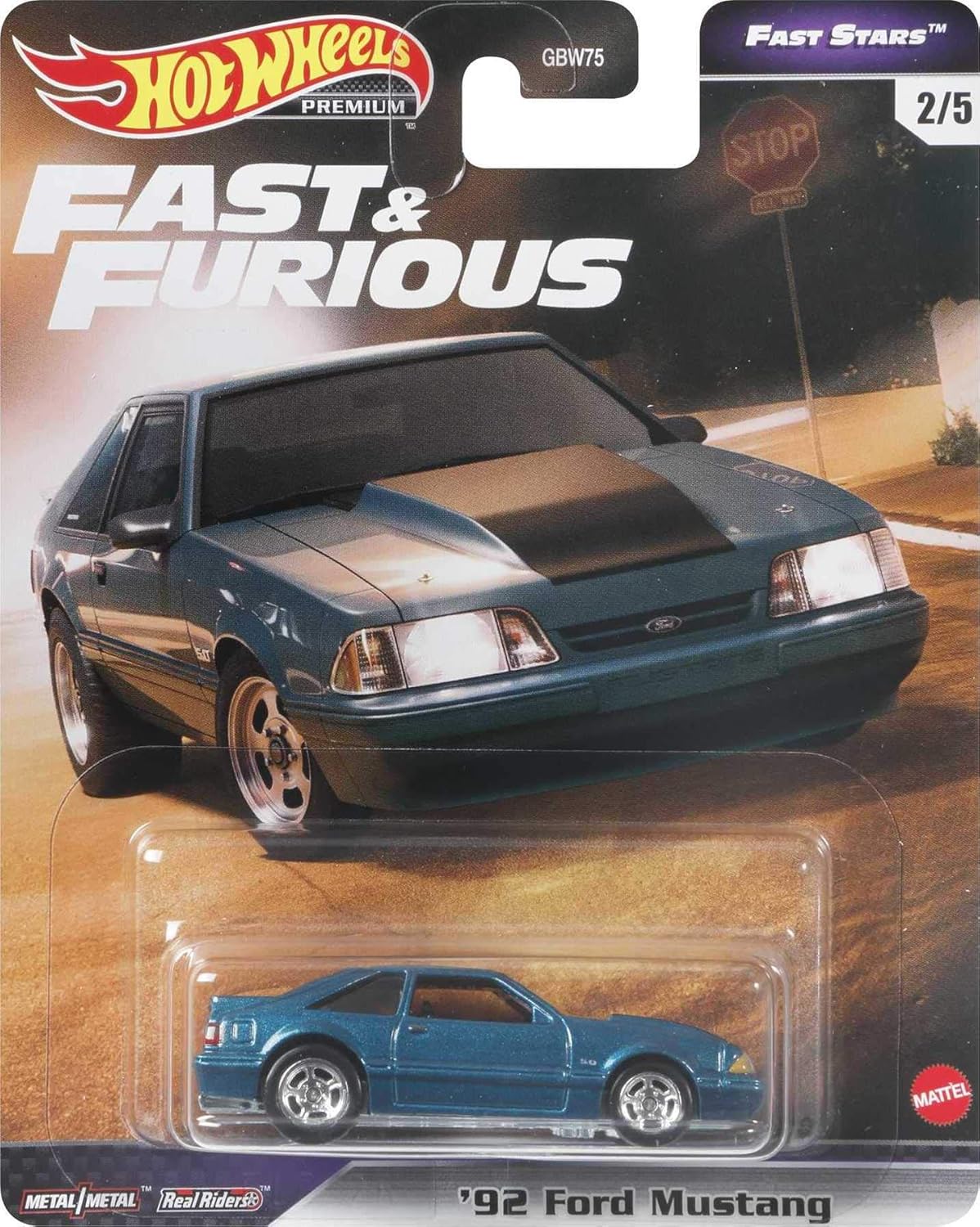 Hot Wheels Premium Fast Stars Fast & Furious ‘92 Ford Mustang #2/5