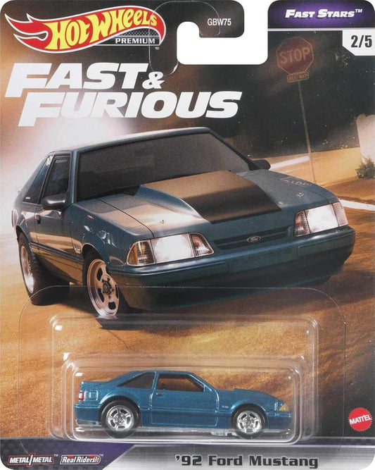 Hot Wheels Premium Fast Stars Fast & Furious ‘92 Ford Mustang #2/5