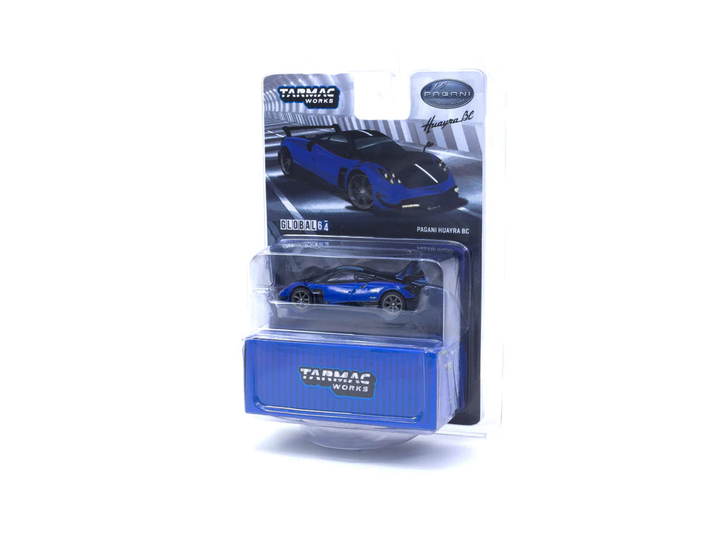 Tarmac Works GLOBAL64 Pagani Huayra BC Blu Francia