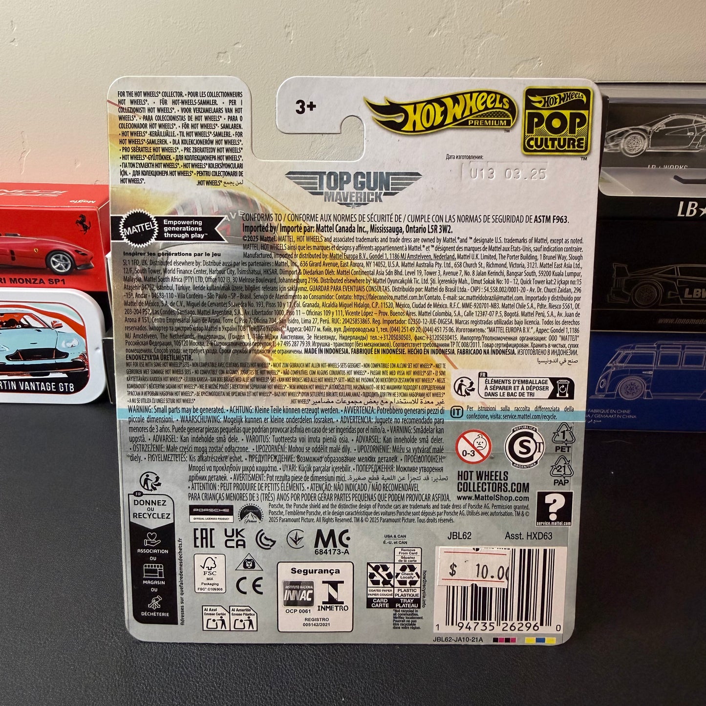 Hot Wheels Premium Pop Culture Top Gun Maverick ‘71 Porsche 911