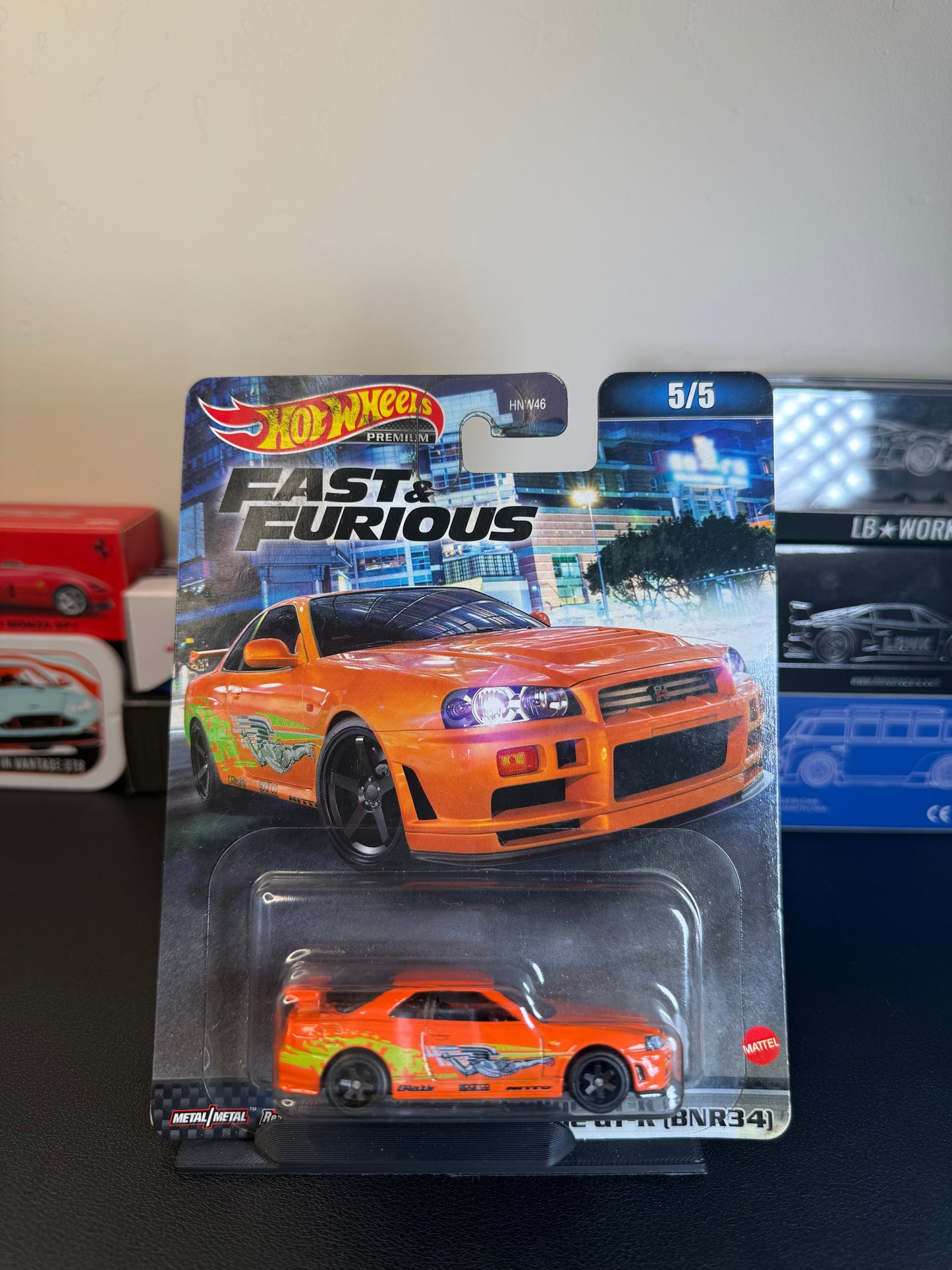 Hot Wheels Premium Fast and Furious Nissan Skyline GT-R (BNR34) #5/5