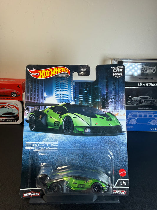 Hot Wheels Premium Car Culture Exotic Envy Lamborghini Essenza SCV12 #5/5