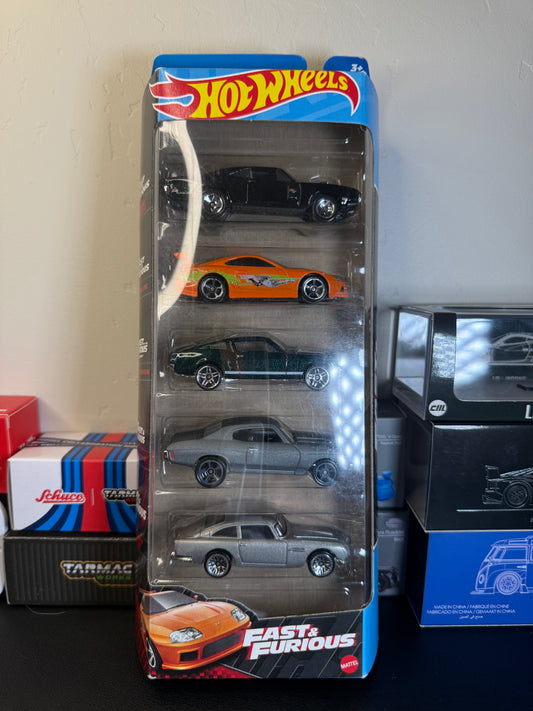 Hot Wheels 2022 Fast and Furious 5 Pack