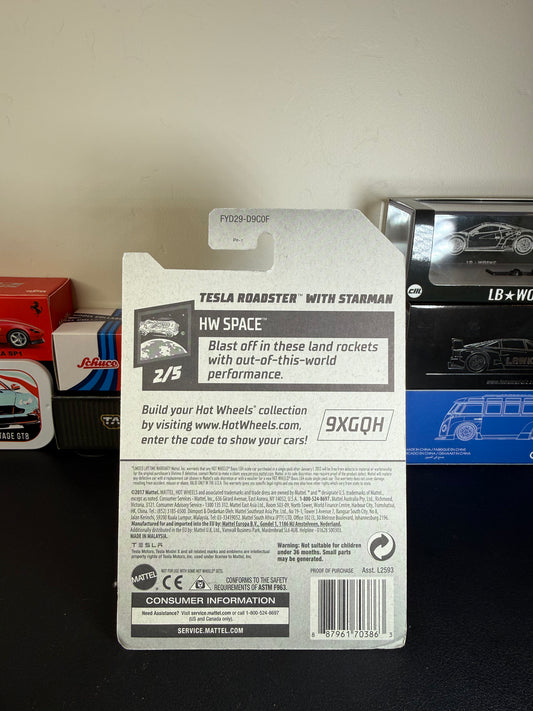 Hot Wheels Tesla Roadster With Starman 109/250