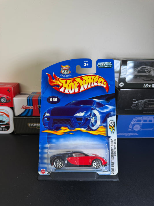 Hot Wheels 2003 First Editions Bugatti Veyron #18/42