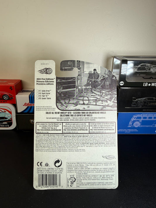 Hot Wheels 2003 First Editions Bugatti Veyron #18/42