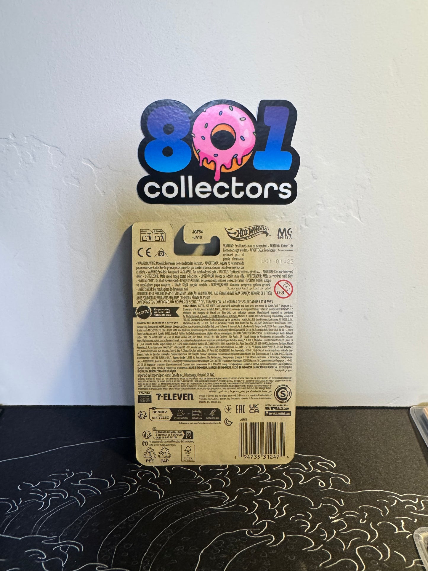 Hot Wheels Silver Series 7-Eleven Toyota Supra