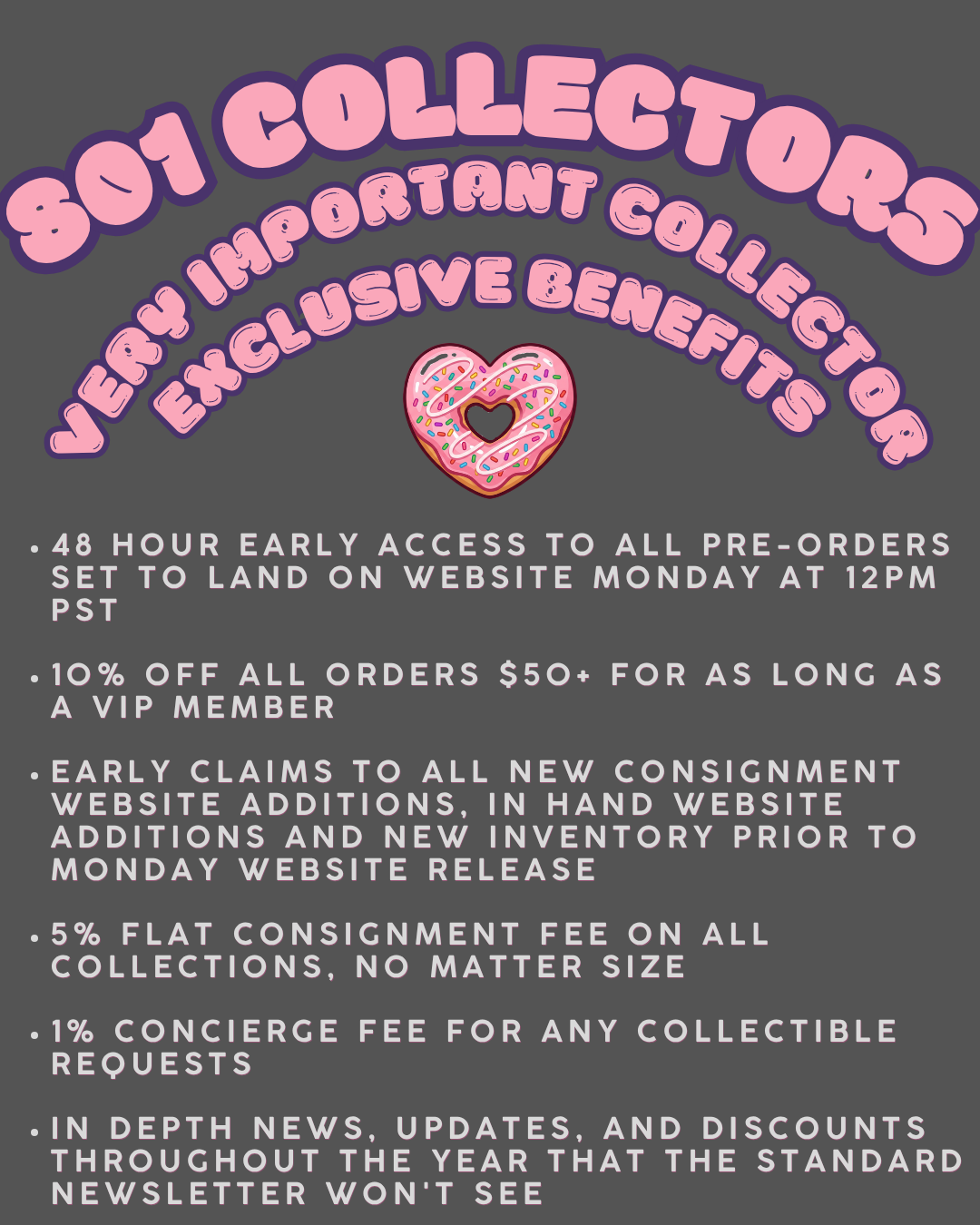 801 Collectors VIC (Very Important Collector)