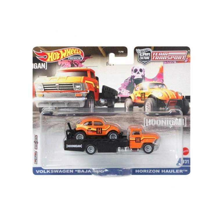 Hot Wheels Premium Car Culture Team Transport Volkswagen “Baja Bug” & Horizon Hauler #31