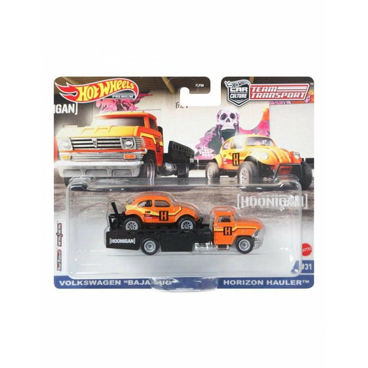 Hot Wheels Premium Car Culture Team Transport Volkswagen “Baja Bug” & Horizon Hauler #31