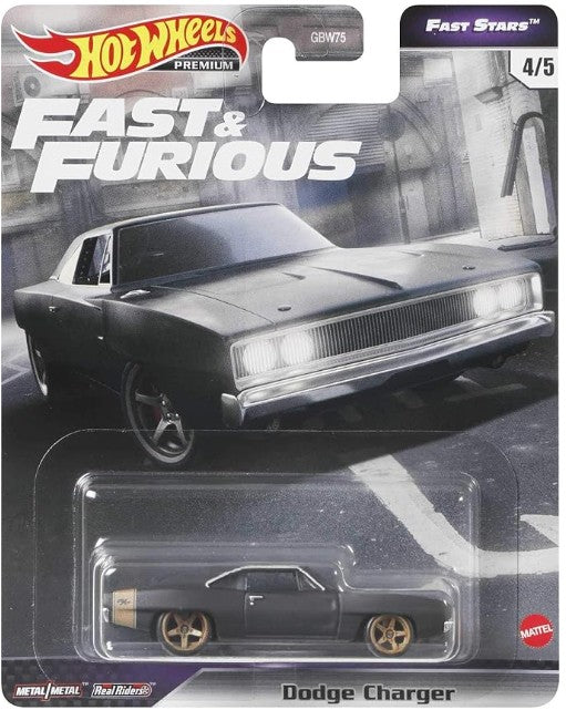 Hot Wheels Premium Fast Stars Dodge Charger #4/5
