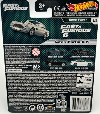 Hot Wheels Premium Euro Fast Aston Martin DB5 #1/5