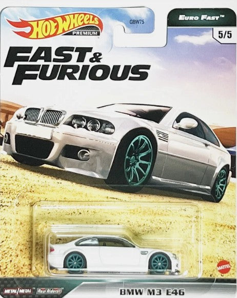 Hot Wheels Premium Euro Fast Fast & Furious BMW M3 E46 #5/5