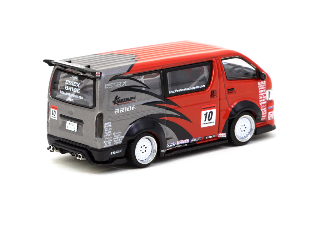 Tarmac Works Toyota Hiace Widebody Drift Version - TWOC 2021-22 Membership Car