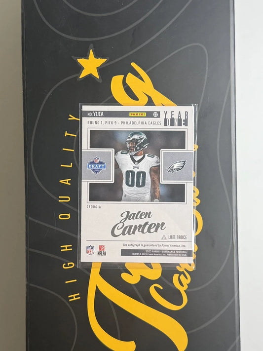 2023 Luminance Jalen Carter Year One Signature Red #Y1JCA