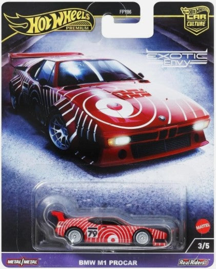 Hot Wheels Premium Car Culture Exotic Envy BMW M1 Procar #3/5
