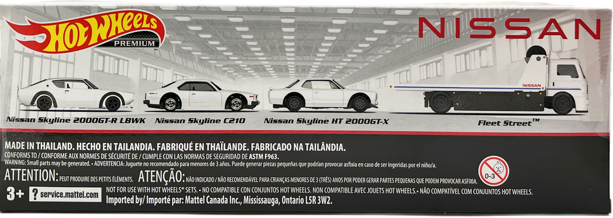 Hot Wheels Premium 2023 Nissan Skyline Diorama 4 Pack