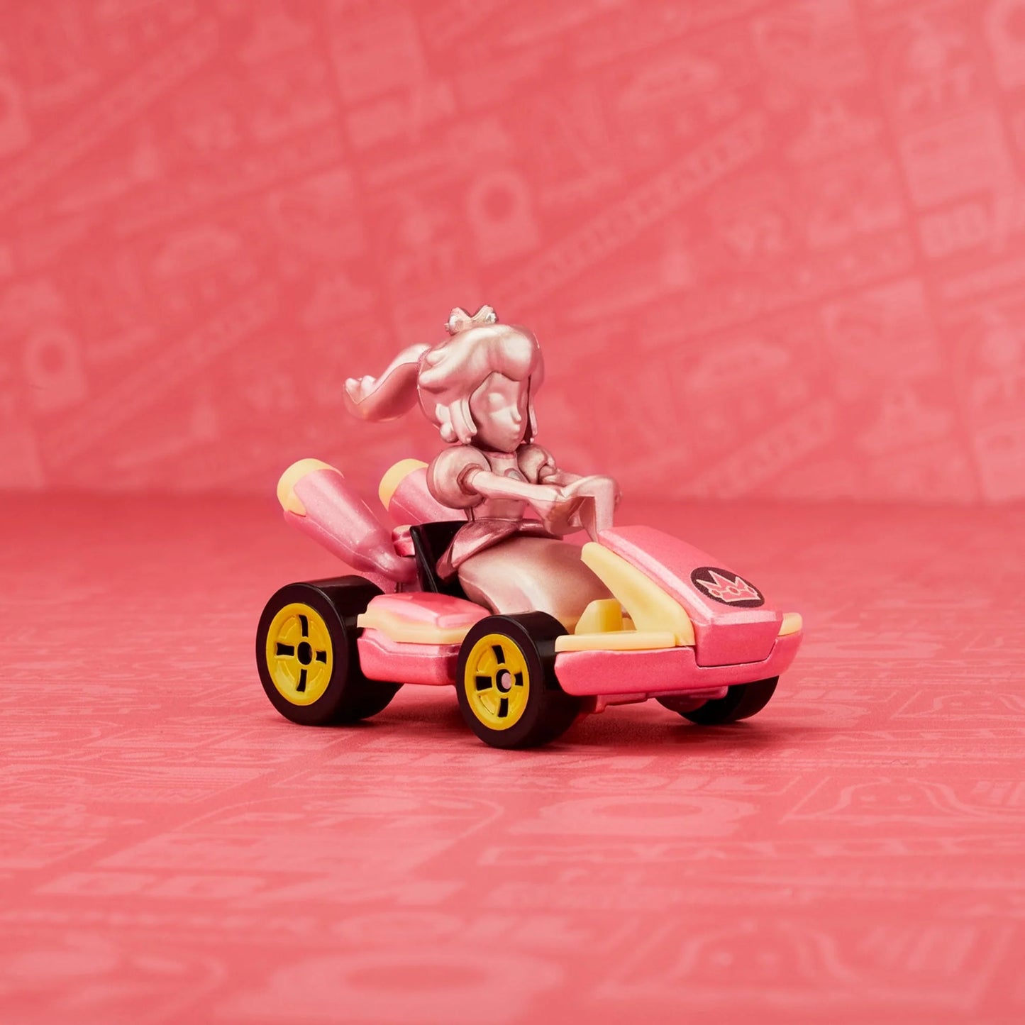 Hot Wheels Collectors Mario Kart Pink Gold Peach