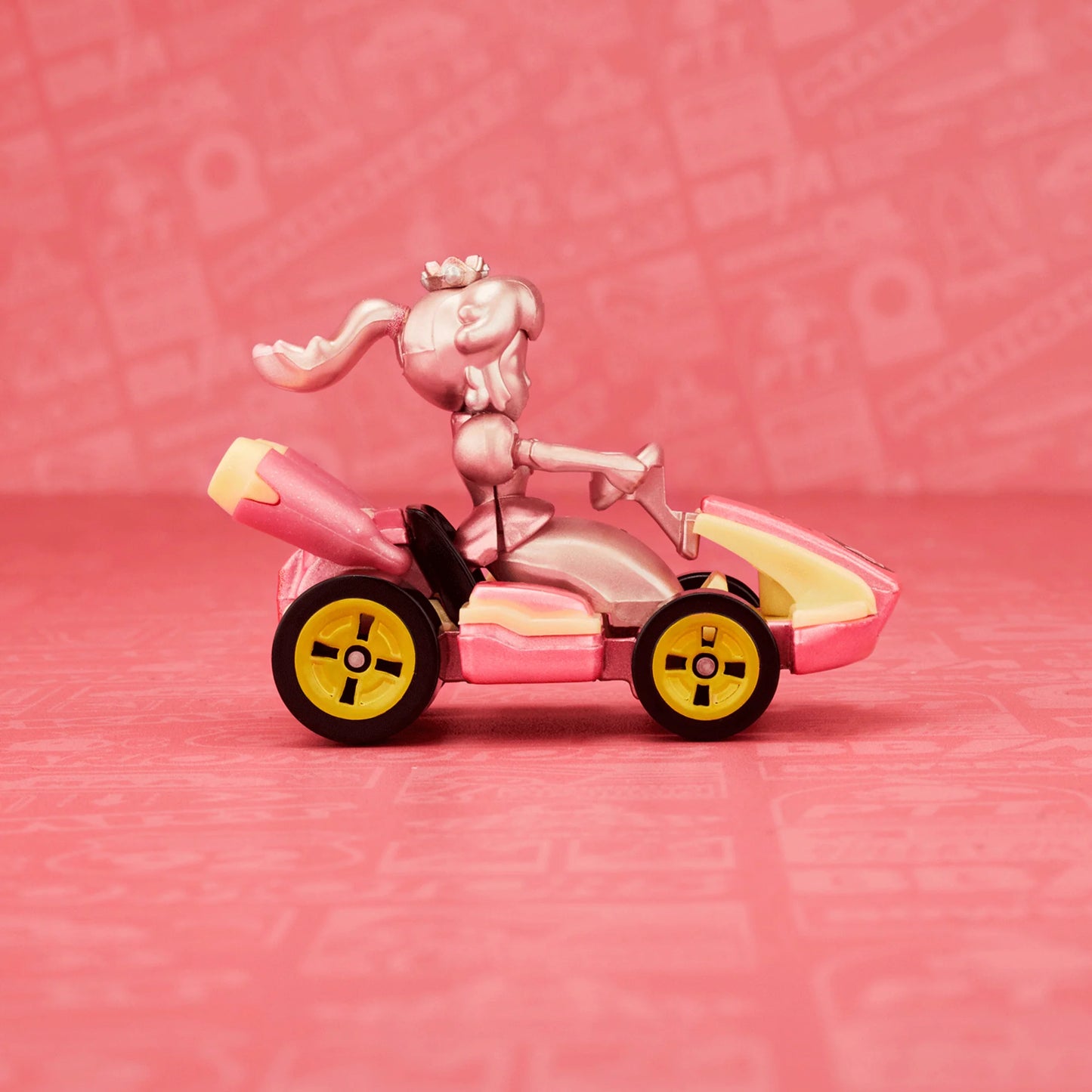 Hot Wheels Collectors Mario Kart Pink Gold Peach