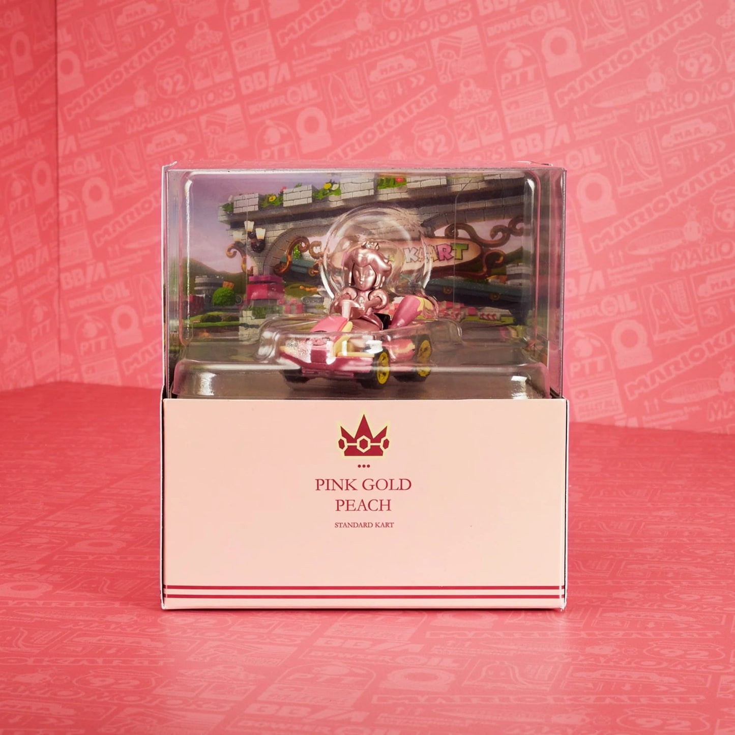 Hot Wheels Collectors Mario Kart Pink Gold Peach
