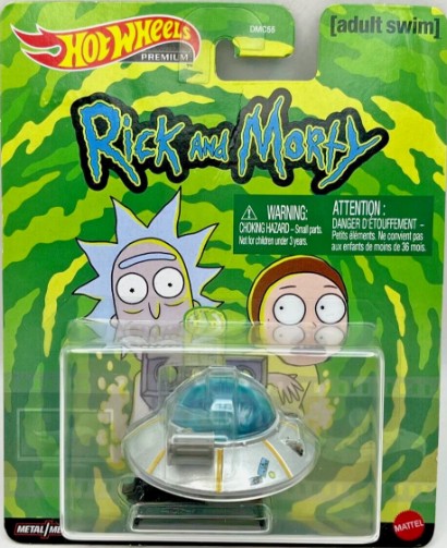 Hot Wheels Premium Adult Swim Rick and Morty Rick’s Ship