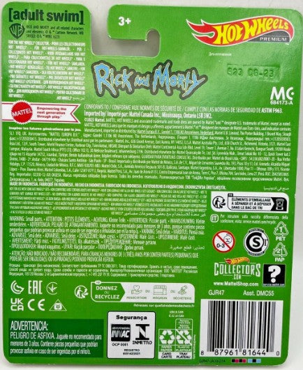 Hot Wheels Premium Adult Swim Rick and Morty Rick’s Ship