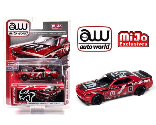 Auto World 2019 Dodge Challenger SRT Hellcat - Red