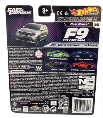 Hot Wheels Premium Fast Stars Jeep Grand Cherokee - Trackhawk #3/5