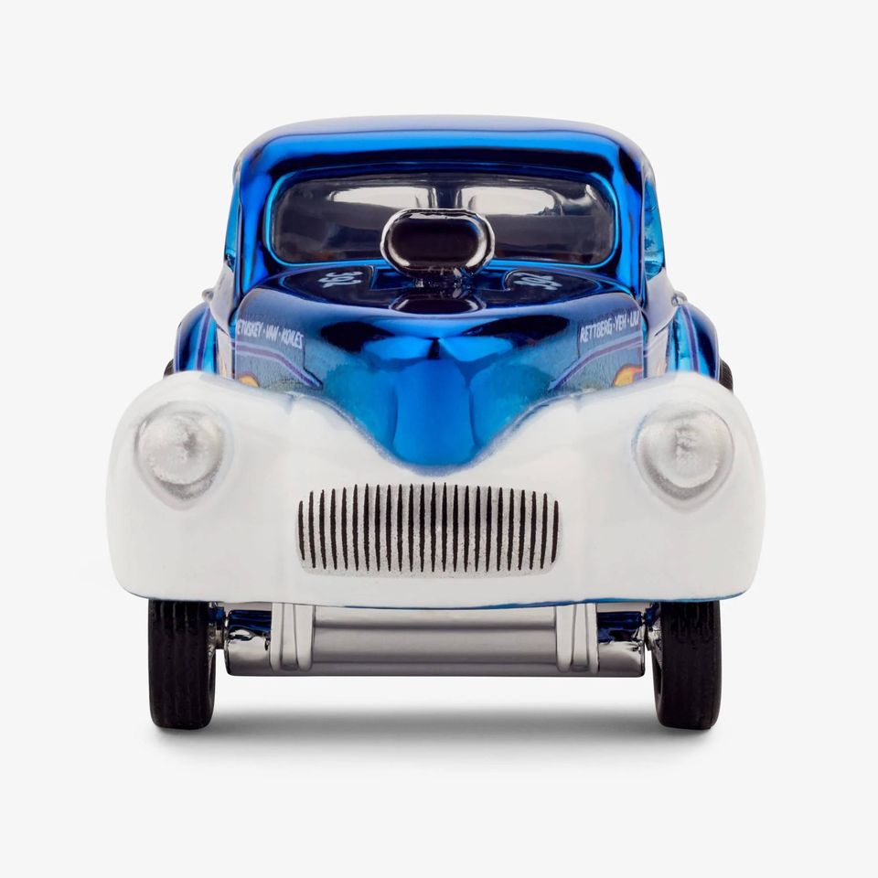 Hot Wheels Collectors RLC sELECTIONs Blue ‘41 Willys Gasser