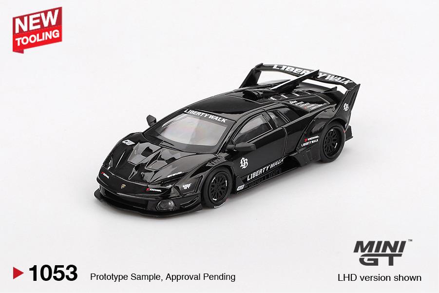 [PRE-ORDER] MiniGT Lamborghini LB-Silhouette WORKS MURCIELAGO GT Evo - Black