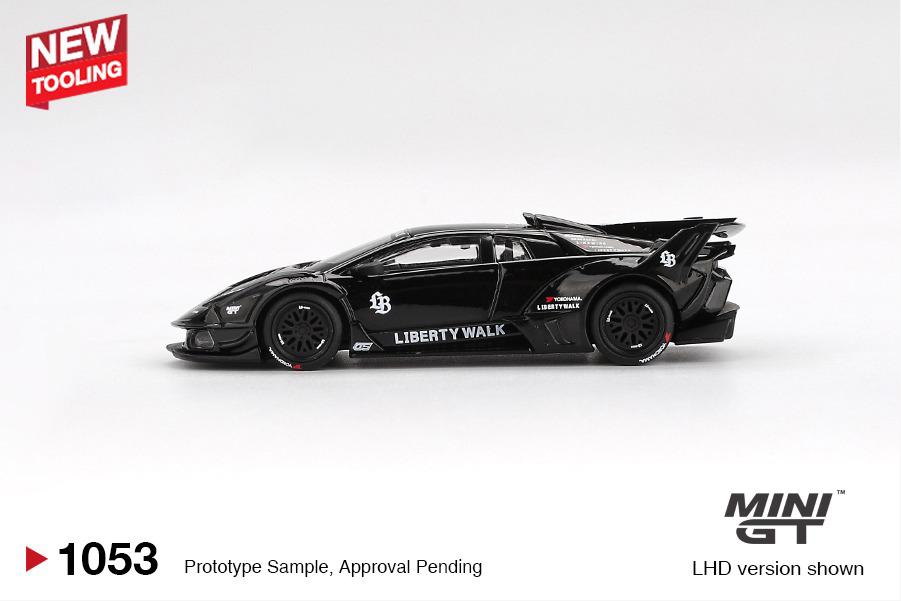 [PRE-ORDER] MiniGT Lamborghini LB-Silhouette WORKS MURCIELAGO GT Evo - Black
