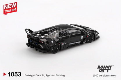 [PRE-ORDER] MiniGT Lamborghini LB-Silhouette WORKS MURCIELAGO GT Evo - Black
