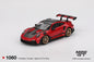 Mini GT #1060 Porsche 911 (992) GT3 RS Weissach Package - Guards Red