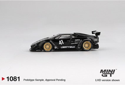 [PRE-ORDER] Mini GT Lamborghini Countach LB-WORKS – Black