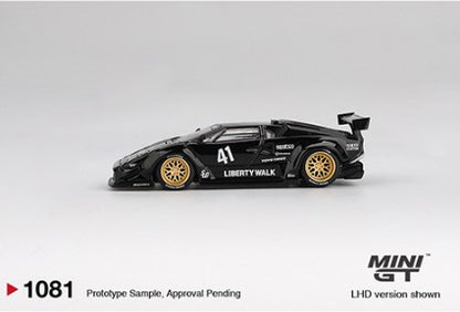 [PRE-ORDER] Mini GT Lamborghini Countach LB-WORKS – Black
