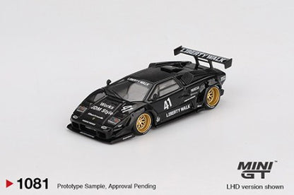 [PRE-ORDER] Mini GT Lamborghini Countach LB-WORKS – Black