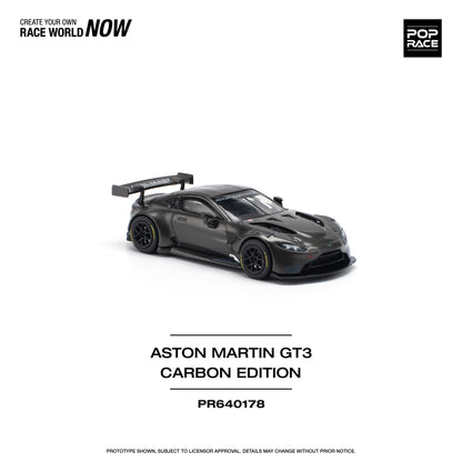 Pop Race Aston Martin GT3 - Carbon Edition
