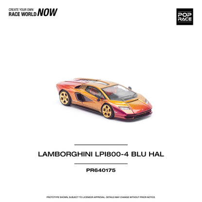 Pop Race Lamborghini Countach LPI 800-4 - Blu Hal