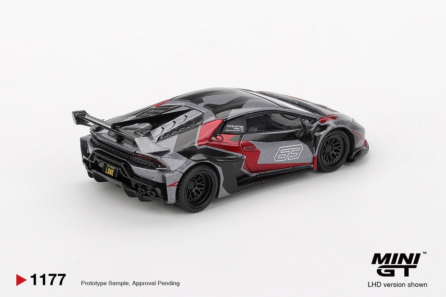 Mini GT #1177  LB★WORKS Lamborghini Huracán GT RONIN