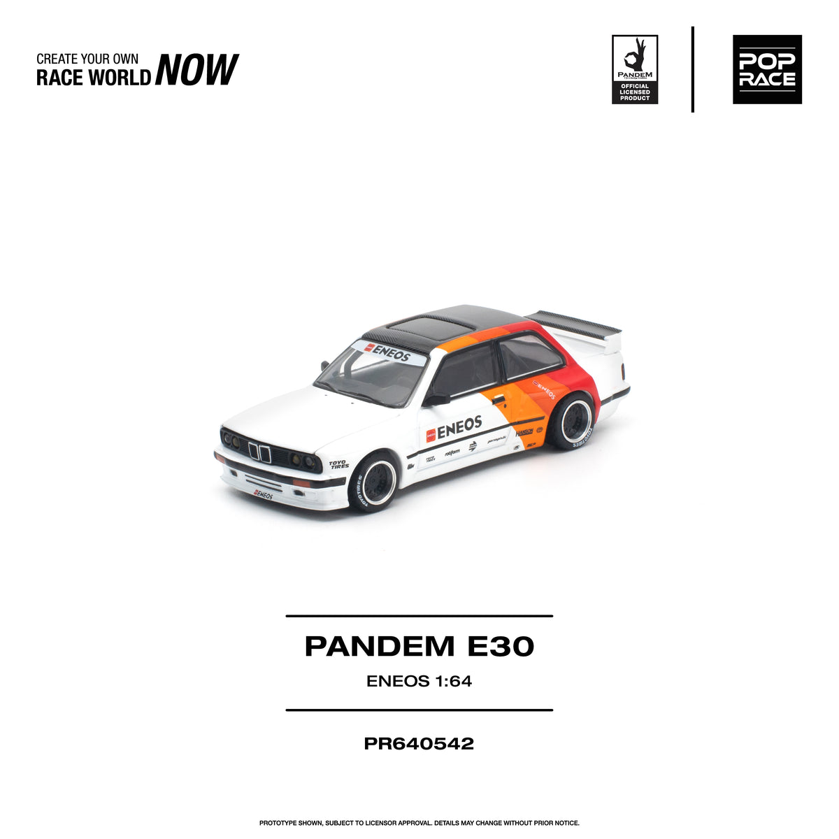 [PRE-ORDER] Pop Race Pandem E30 - Eneos